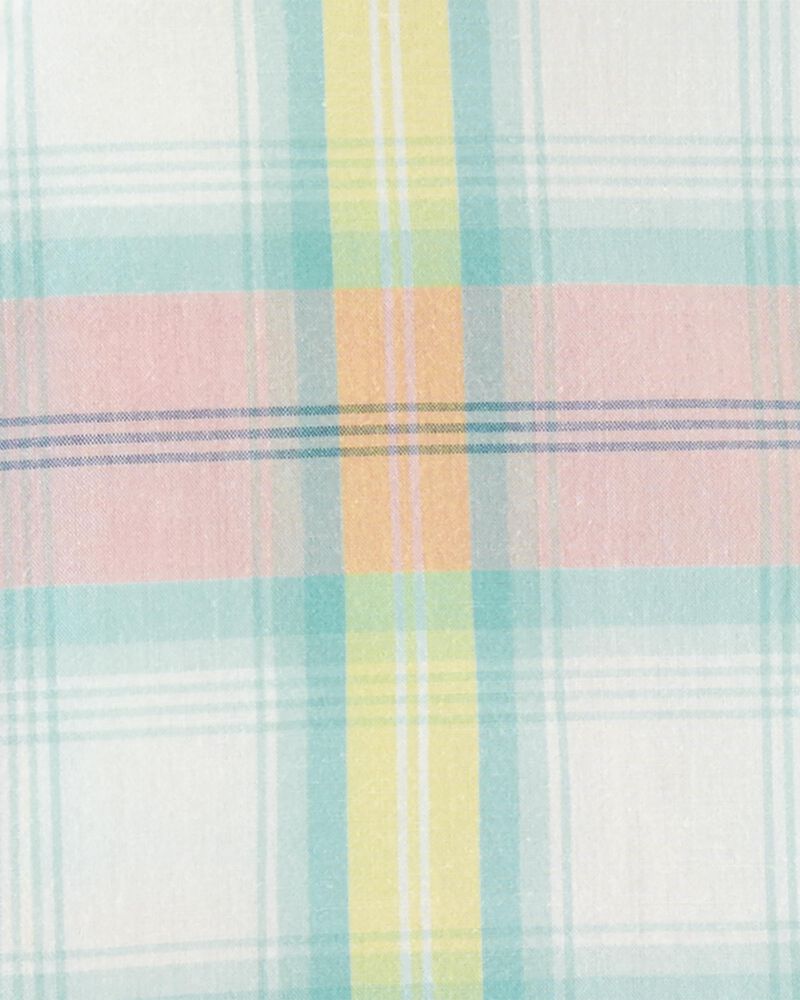 Baby Plaid Button-Front Shirt, image 2 of 3 slides