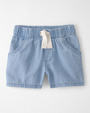 Tout-petit - Short en chambray en coton biologique, 