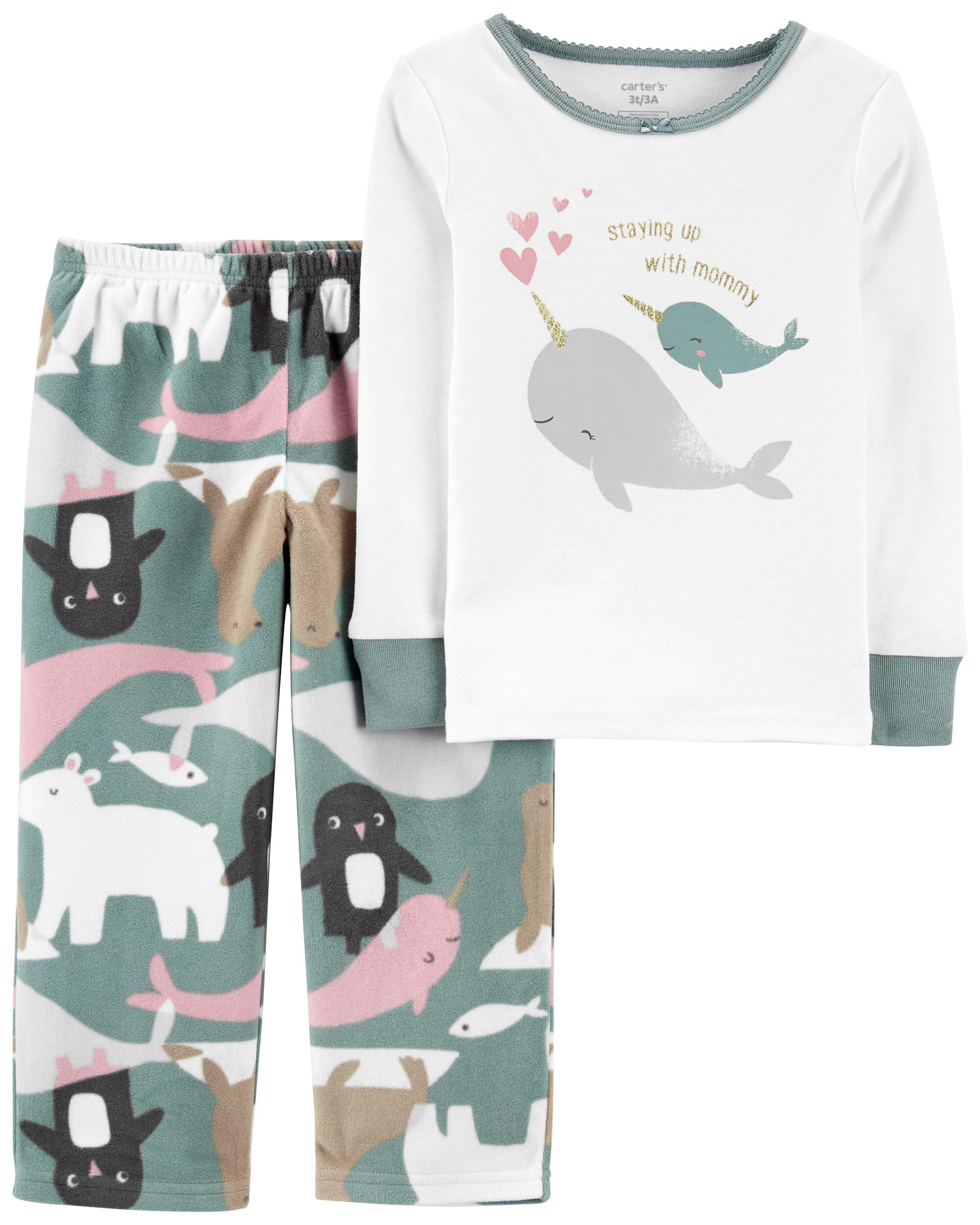 Carters narwhal pajamas best sale
