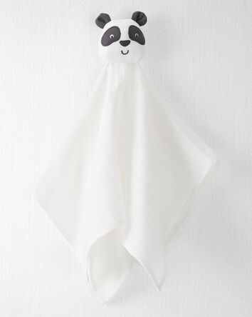 Baby Organic Cotton Muslin Panda  Lovey, 