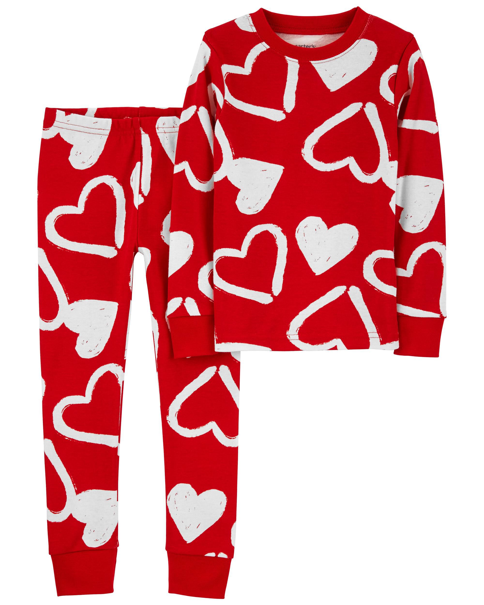 Carters valentines pajamas outlet