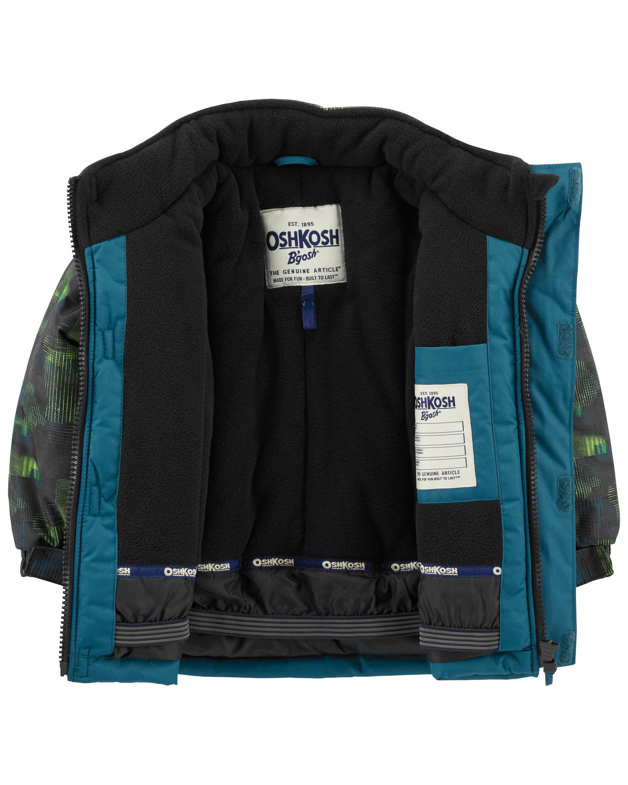 即購入OK snow Solid Blue Toddler Boy 2-Piece Solid Snowsuit Set - Blue