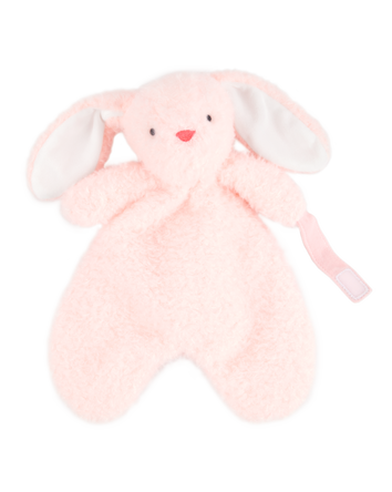 Baby Bunny Plush Teether Toy - Pink, 