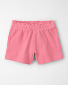 Filles - Ensemble 2 pi&egrave;ces haut et short en coton biologique, image 2 sur 4 diapositives