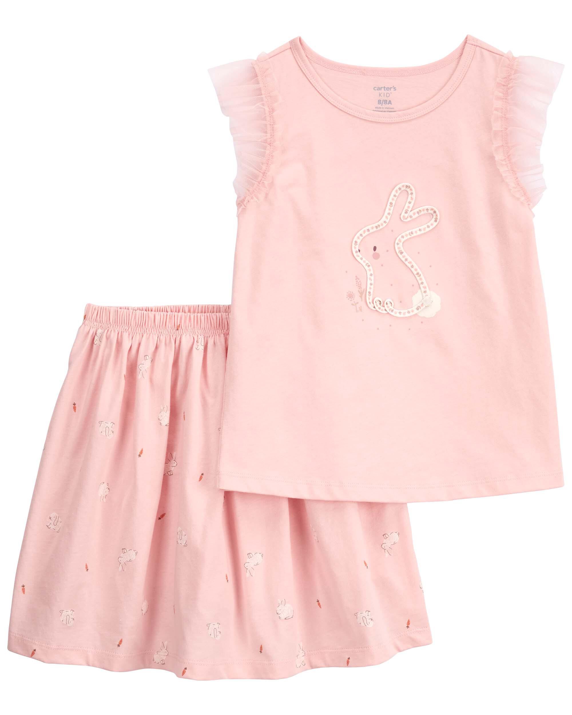 Carters pink bunny new arrivals dress