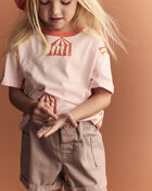 Toddler Girl Mom Short - Mauve, image 2 of 7 slides