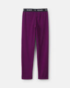 Girls Kombi Base Layer Fleece Bottom - Berry, image 2 of 3 slides