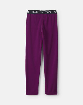 Girls Kombi Base Layer Fleece Bottom - Berry, 