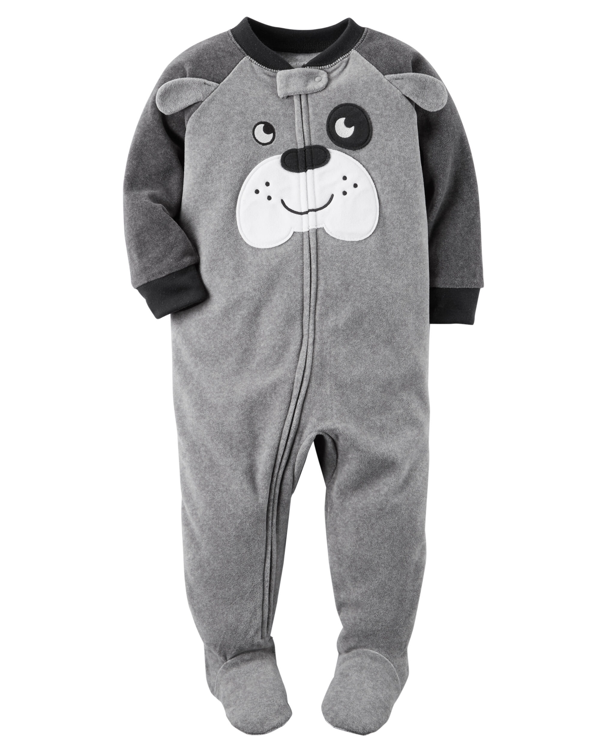 carters fleece footed pajamas