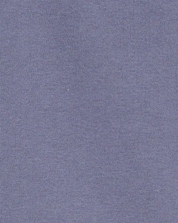 Kid High-Low Fleece Pullover - Blue, 