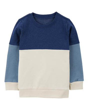 Baby Colourblock Fleece Pullover, 