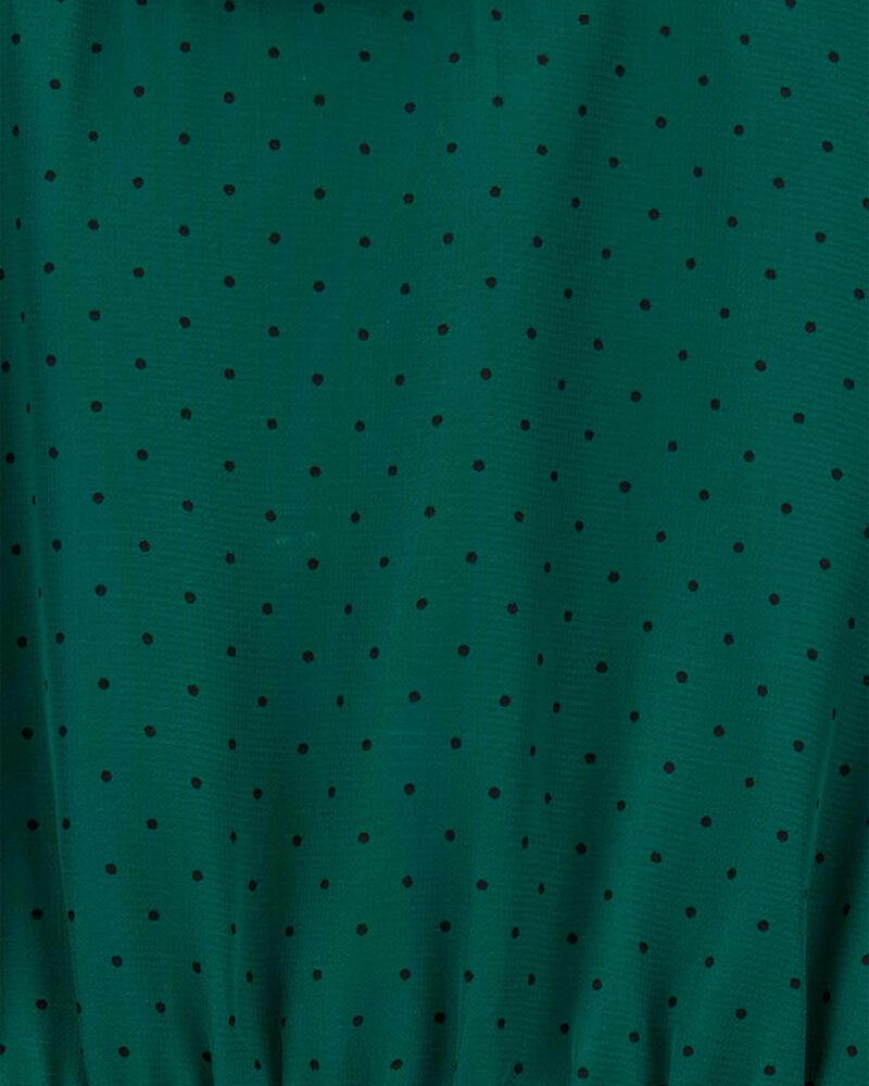 Kid Crepe Chiffon Holiday Dress, image 3 of 4 slides