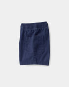 Baby Boy Twill Drawstring Shorts - Navy, image 3 of 5 slides