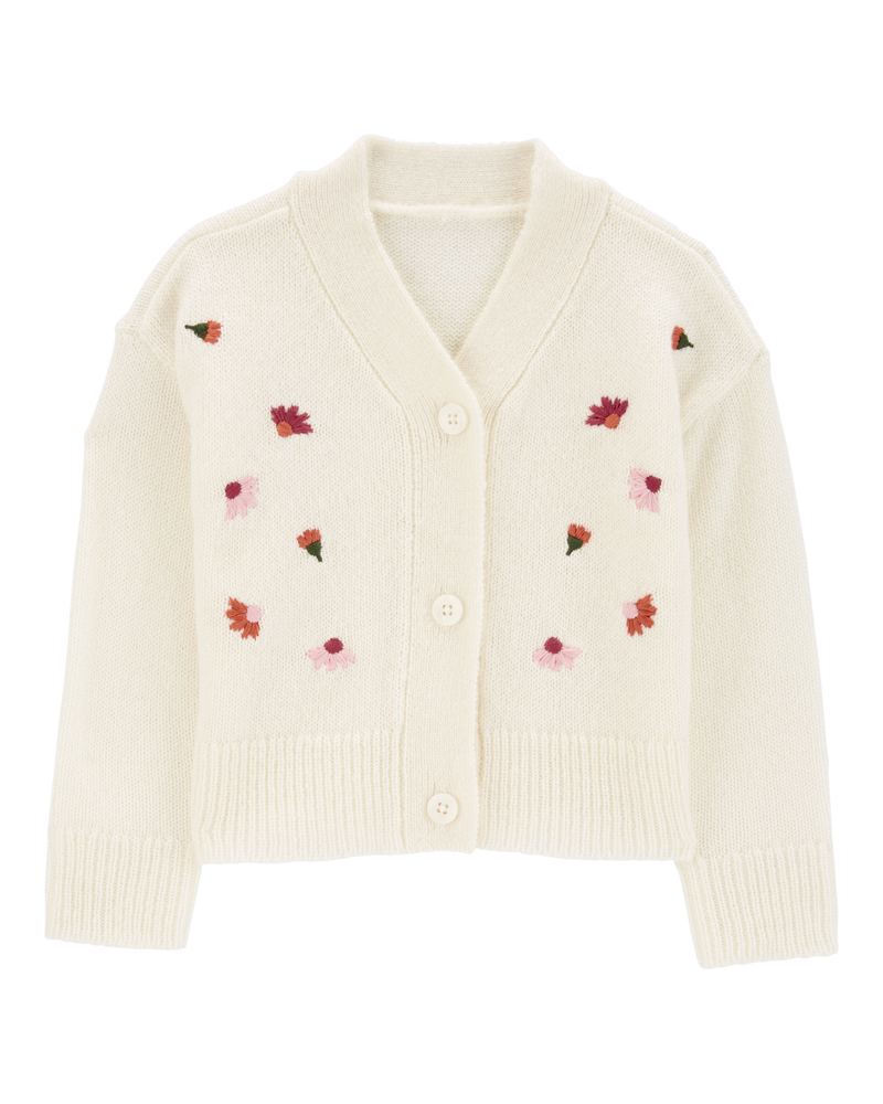 Ivory childrens cardigan cheap