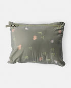 Kid Wilderness Print Hooded Puffer - Green, image 3 of 4 slides