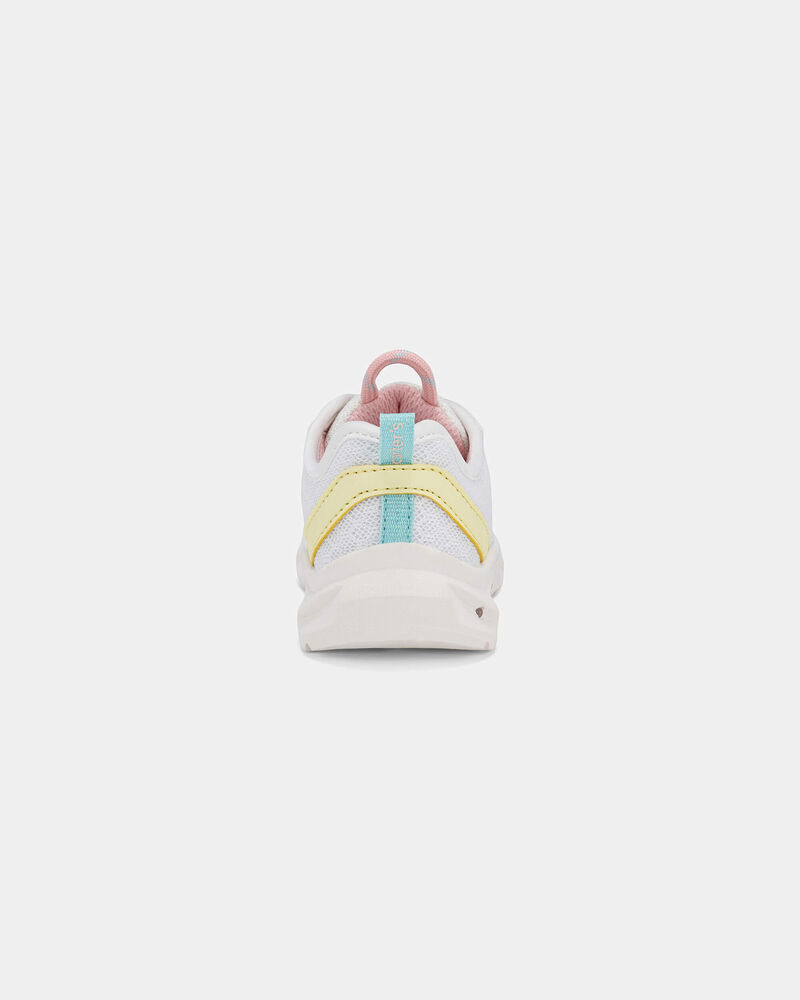 Tout-petit fille - Chaussures de sport &agrave; breloques sur les lacets - Blanc, image 9 sur 12 diapositives