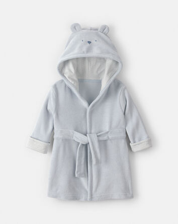 Baby Bear Terry Robe - Blue, 