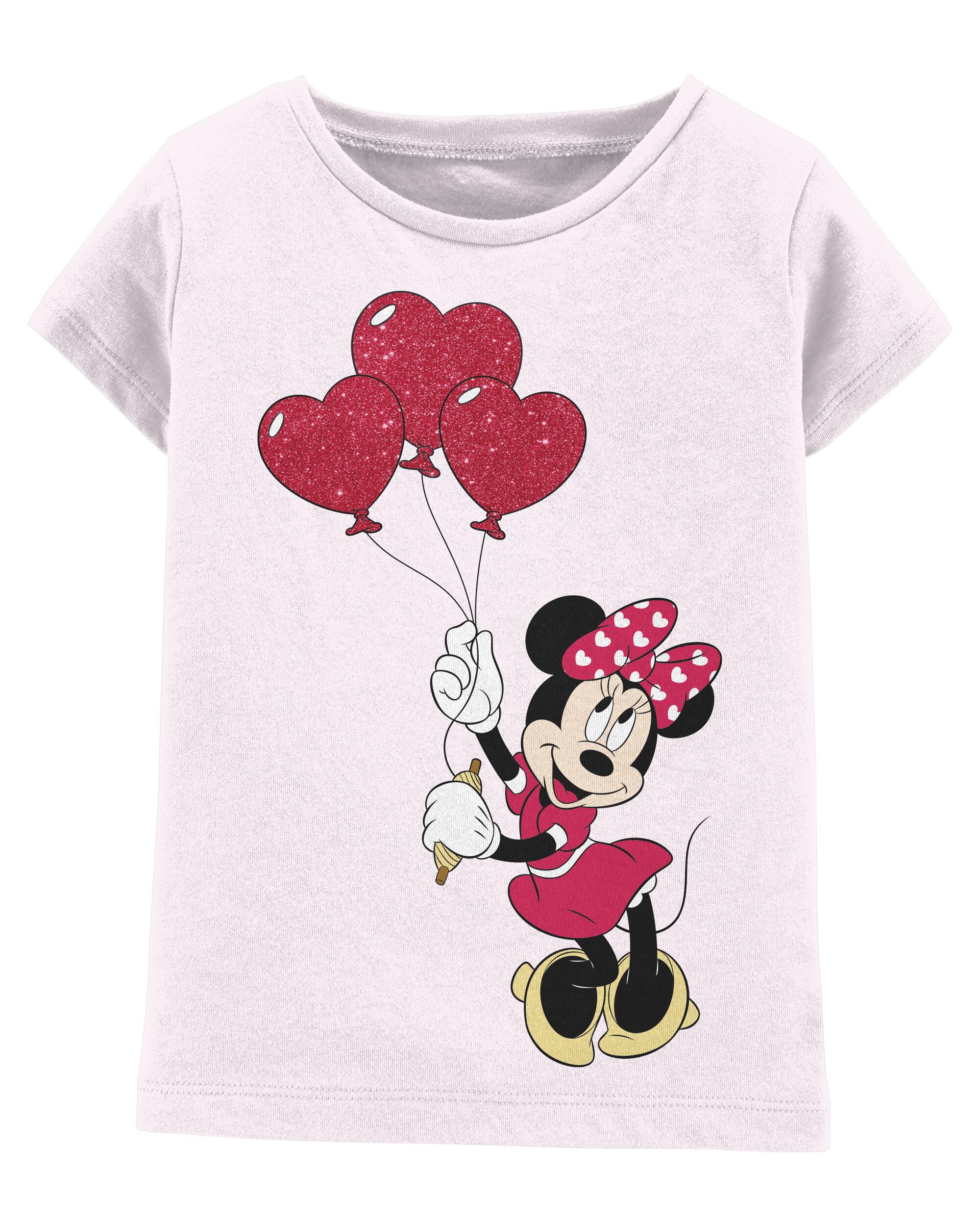 Pink minnie mouse shirt hot sale