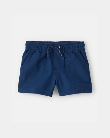 Toddler Boy Twill Shorts - Blue, 