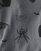 Baby 2-Piece Organic Cotton Pajamas in Spooky Creatures, image 3 of 3 slides
