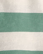 Toddler Boy Striped Collared Shirt Made with Organic Cotton, image 3 of 4 slides