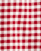 Toddler Boy Organic Cotton Button-Front Flannel Shirt, image 3 of 5 slides