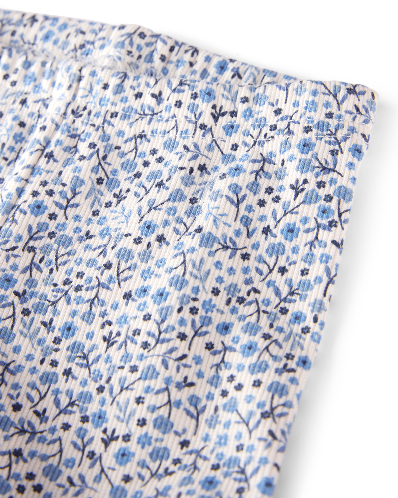 Baby 2-Pack Organic Cotton Ribbed Shorts, image 3 of 3 slides