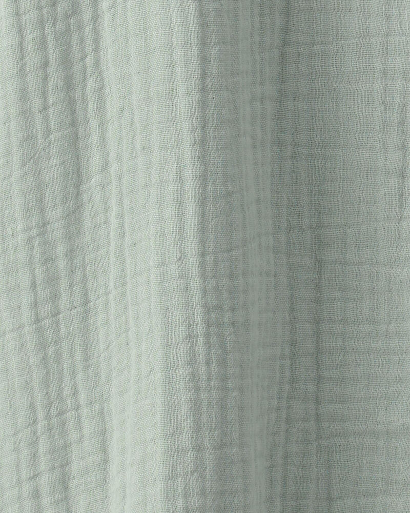 Girls Organic Cotton Gauze Dress, image 4 of 5 slides