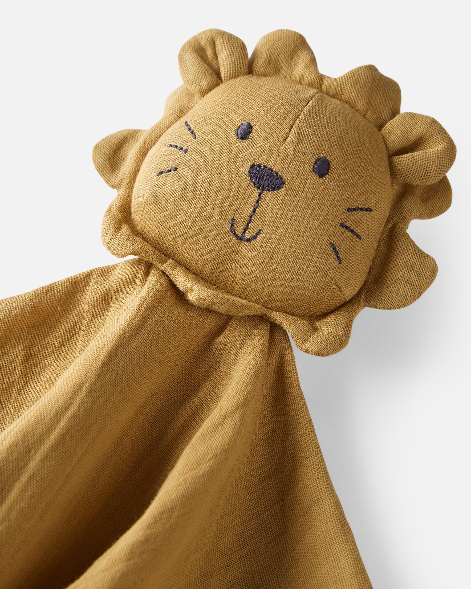 Baby Girls Baby Organic Cotton Lion Lovey OSZ Little Planet