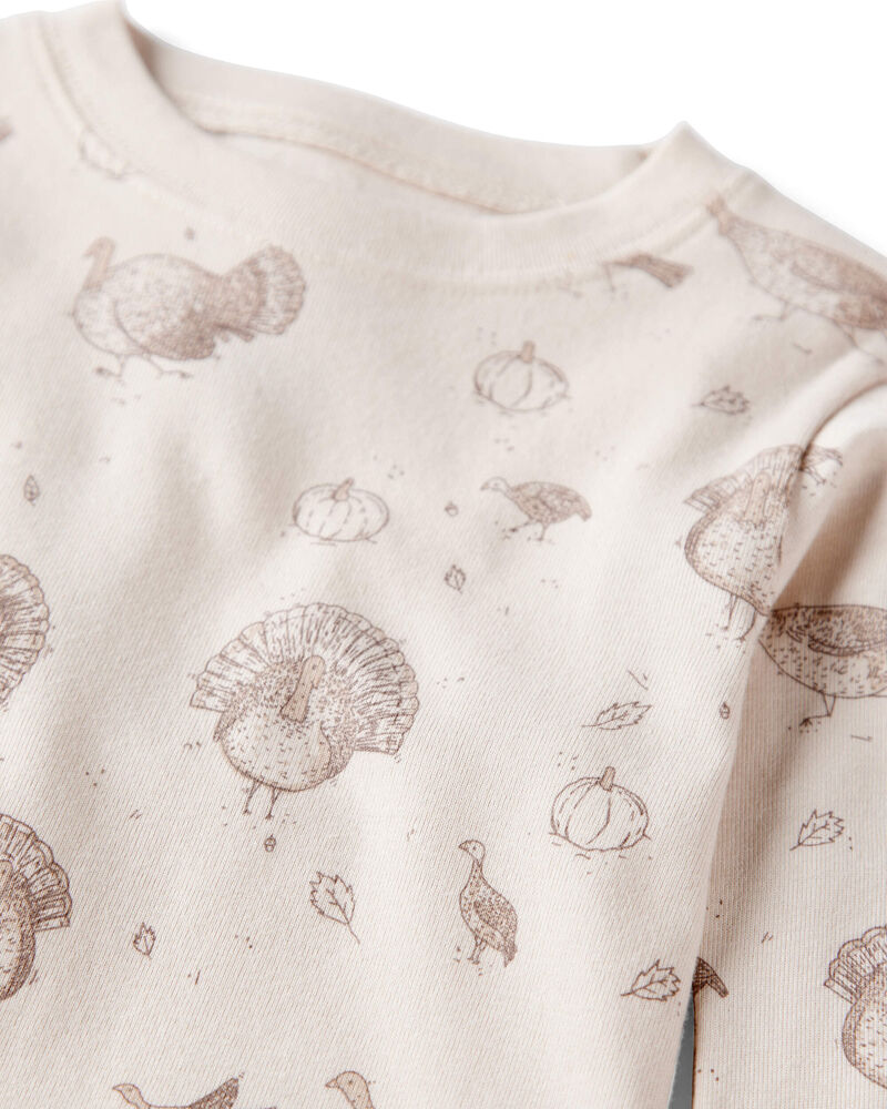 Toddler Organic Cotton Pyjamas in Autumn Grove Print, image 2 of 5 slides