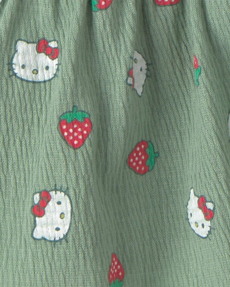 B&eacute;b&eacute; fille - Ensemble 2 pi&egrave;ces haut et jupe-short Hello Kitty&reg; , image 4 sur 5 diapositives