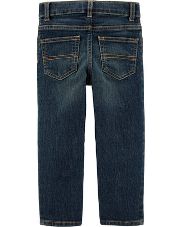 Straight Jeans In Authentic Tinted Wash, 