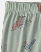 Baby Boy 2-Pack Desert PurelySoft&trade; Pull-On Pants - Green, image 5 of 7 slides