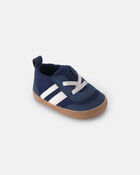 B&eacute;b&eacute; gar&ccedil;on - Espadrilles &agrave; rayures - Bleu marine, image 1 sur 7 diapositives