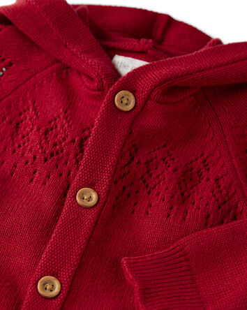 Bébé - Combinaison en tricot de coton biologique, 