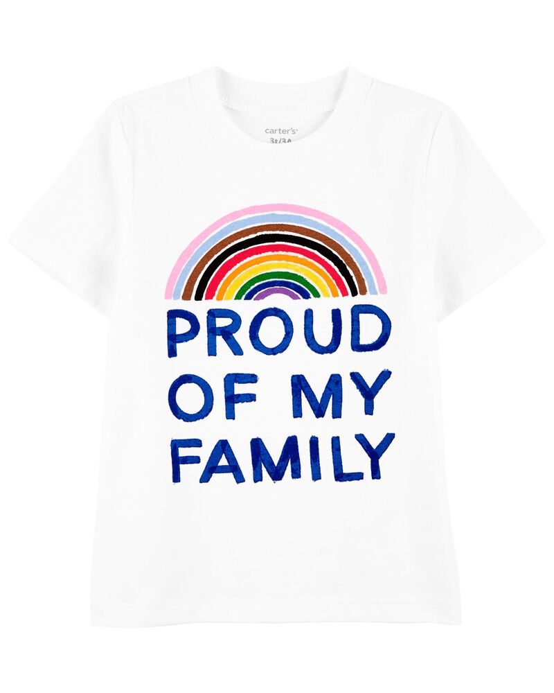Proud Of My Family Pride Jersey Tee, image 1 of 3 slides