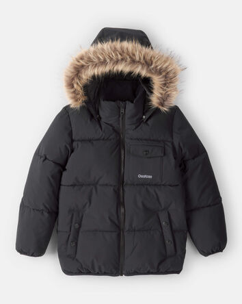 Boys Urban Heavy Weight Jacket - Black, 