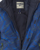Baby Boy 1 Piece Snowsuit- Royal Blue, image 3 of 9 slides