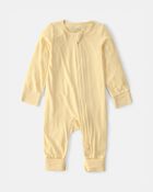 Baby 2-Way Zip PurelySoft Sleeper - Yellow, image 1 of 8 slides