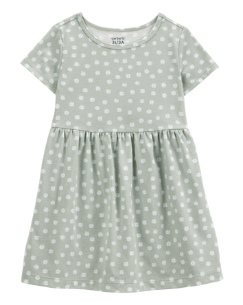 Toddler Floral Short-Sleeve Dress - Floral, 