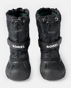 Youth SOREL Flurry&trade; Boot - Black, image 1 of 5 slides