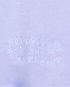 Kid Butterfly-Print French Terry Pullover - Purple, image 4 of 5 slides
