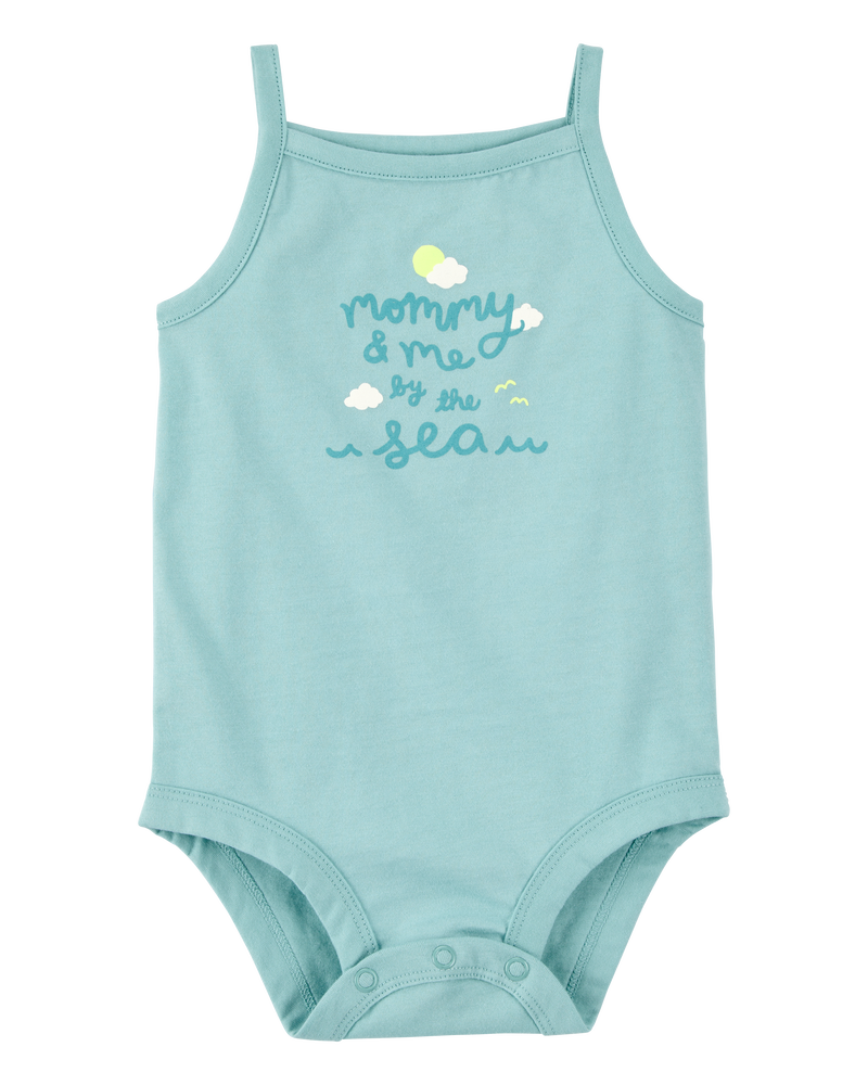 Baby Mommy & Me By The Sea Tank Bodysuit, image 1 of 3 slides