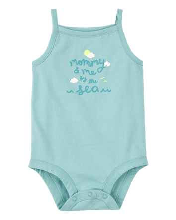 Baby Mommy & Me By The Sea Tank Bodysuit, 