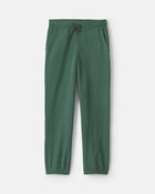 Gar&ccedil;ons - Pantalon de jogging en micromolleton - Vert olive, image 1 sur 3 diapositives