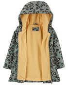 Leopard Print Rain Jacket, image 2 of 3 slides