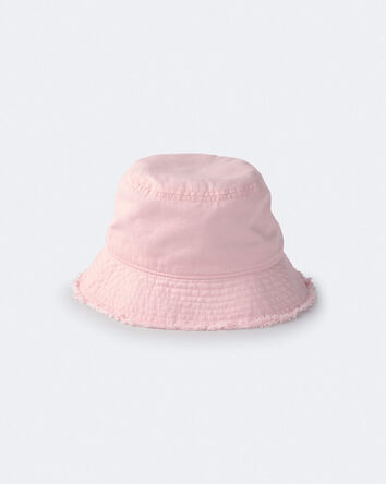 Toddler Girl Bucket Hat - Rose, 