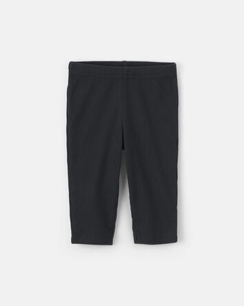B&eacute;b&eacute; fille - Ensemble 2 pi&egrave;ces cache-couche manches longues et pantalon &ndash; Noir/Cr&egrave;me, 