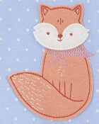 Toddler 1-Piece Fox 100% Snug Fit Cotton Footie Pyjamas, image 2 of 4 slides
