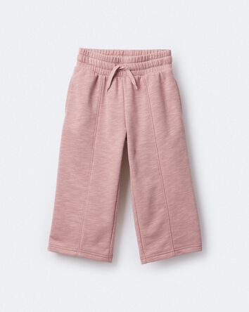 Tout-petit fille - Pantalon &agrave; jambes larges Linda - Rose, 